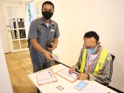 ลงทะเบียนรับเอกสารประกอบการฝึกอบรม
