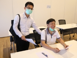 ทดสอบความรู้ก่อน และหลังการฝึกอบรม
