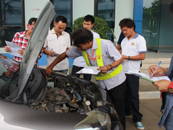 การตรวจสอบและบำรุงรักษารถยนต์เบื้องต้น