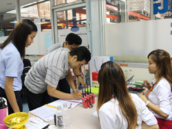 ลงทะเบียนรับเอกสารประกอบการฝึกอบรม
