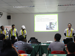 แนะนำทีมครูฝึกประจำฐานกิจกรรมต่างๆ Driving instructor