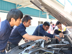 ปฏิบัติการตรวจสอบ และบำรุงรักษายานพาหนะเบื้องต้น Pre-Trip Inspection and Basic Maintenance