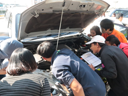 การตรวจสอบ และเตรียมความพร้อมของยานพาหนะ