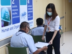 ลงทะเบียนรับเอกสารประกอบการฝึกอบรม
