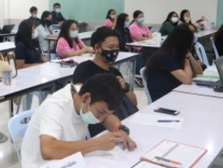 ทดสอบความรู้ก่อน และหลังการฝึกอบรม