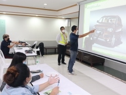 การตรวจสอบความปลอดภัยรอบตัวรถด้วยกระบวนการ KYT		