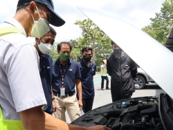 การตรวจสอบและเตรียมความพร้อมของยานพาหนะ		