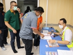 ลงทะเบียนรับเอกสารประกอบการฝึกอบรม
