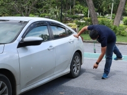 การตรวจสอบความปลอดภัยรอบตัวรถก่อนการเดินทาง
