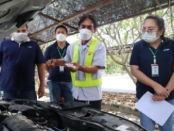การตรวจสอบและเตรียมความพร้อมของยานพาหนะ