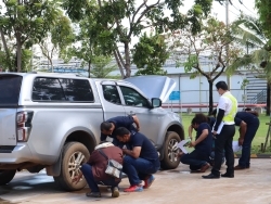 การตรวจสอบสภาพยางและแรงดันลมยาง