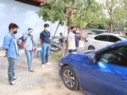 สาธิตเทคนิคการตรวจสอบความปลอดภัยรอบตัวรถ