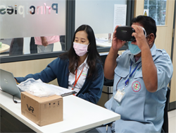ตรวจประเมินการมองเห็นในภาวะแสงสลัวที่มีผลต่อการขับรถ