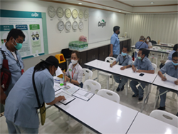 ลงทะเบียนรับเอกสารประกอบการฝึกอบรม