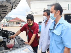 การตรวจสอบและเตรียมควาพร้อมของยานพาหนะก่อนการเดินทาง