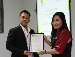 ขอขอบคุณหน่วยงานและผู้บริหาร CEVA Vehicle Logistics ที่ให้การสนับสนุน