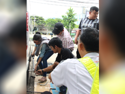 การตรวจสอบความมั่นคงแข็งแรงในการขันน๊อตล้อ