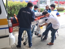เทคนิคการนำส่งผู้ได้รับบาดเจ็บในสถานการณ์ฉุกเฉิน