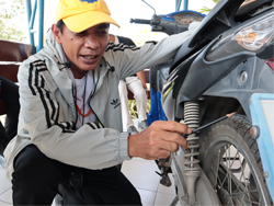 การตรวจสอบ สภาพยาง และระบบรองรับน้ำหนัก