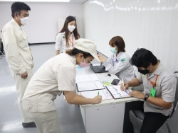 ลงทะเบียนรับเอกสารประกอบการฝึกอบรม		