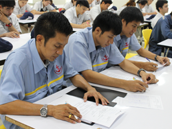 ทดสอบความรู้ก่อนและหลังการฝึกอบรม
