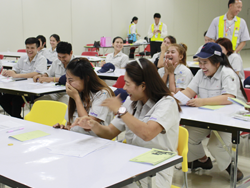 บรรยากาศการฝึกอบรม