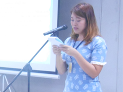 กล่าวรายงานวัตถุประสงค์ของการจัดการฝึกอบรม