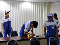 ลงทะเบียนรับเอกสารประกอบการฝึกอบรม
