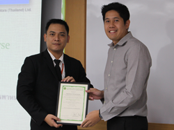 ขอขอบคุณหน่วยงาน และผู้บริหาร Fasco Motor ที่ให้การสนับสนุน