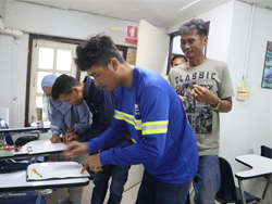 ลงทะเบียนรับเอกสารประกอบการฝึกอบรม