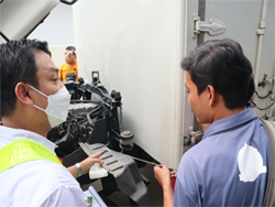 การตรวจสอบระบบไฟฟ้าและการทำงานของเครื่องยนต์เบื้องต้น