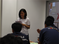 กล่าวต้อนรับพร้อมเปิดการฝึกอบรม