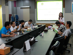 กล่าวต้อนรับพร้อมแนะนำกิจกรรมฝึกอบรม