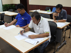 ทดสอบความรู้ก่อนการฝึกอบรม