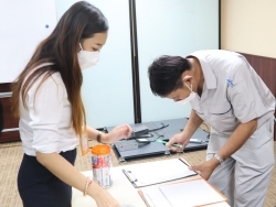 ลงทะเบียนรับเอกสารประกอบการฝึกอบรม		