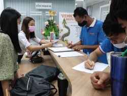 ลงทะเบียนรับเอกสารประกอบการฝึกอบรม