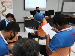 ทดสอบความรู้ก่อน และหลังการฝึกอบรม