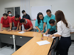 กล่าวต้อนรับพร้อมแนะนำวิทยากร และกิจกรรมฝึกอบรม
