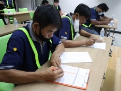 ลงทะเบียนรับเอกสารประกอบการฝึกอบรม