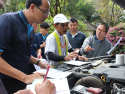 ปฏิบัติการตรวจสอบ และบำรุงรักษารถยนต์เบื้องต้น Pre-Trip Inspection and Basic Maintenance