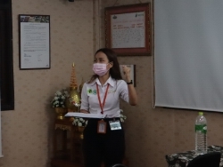 กล่าวต้อนรับพร้อมแนะนำวิทยากร และกิจกรรมฝึกอบรม