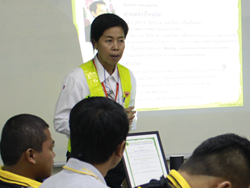 กล่าวแนะนำวิทยากร และกิจกรรมการฝึกอบรม