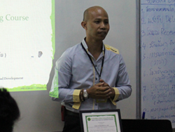 กล่าวต้อนรับพร้อมเปิดกิจกรรมการฝึกอบรม