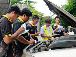 การตรวจสอบ และเตรียมความพร้อมของยานพาหนะก่อนการเดินทาง