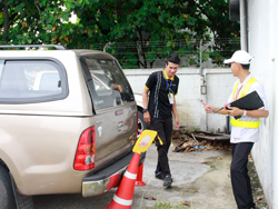 ตรวจสอบความผิดพลาดระหว่างการทดสอบทักษะการขับรถเชิงสถานการณ์