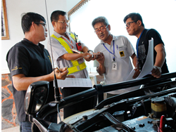 ตรวจสอบ และเตรียมความพร้อมของยานพาหนะก่อนการเดินทาง