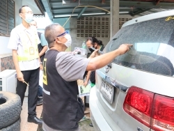 การตรวจสอบความปลอดภัยรอบตัวรถก่อนการเดินทาง