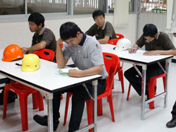 ทดสอบความรู้ก่อน และหลังการฝึกอบรม