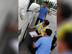 การตรวจสอบ และเตรียมความพร้อมของยานพาหนะก่อนการเดินทาง
