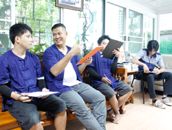 ทดสอบความรู้ก่อน และหลังการฝึกอบรม